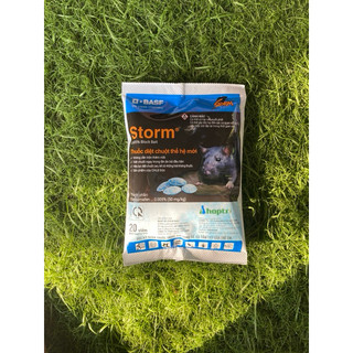 Diệt chuột storm 0.005% , chuột hợp trí nhập khẩu đức . gói 20 viên