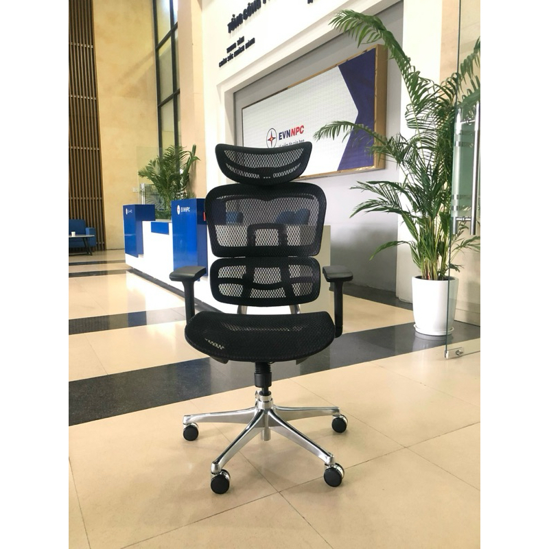 [Chính Hãng] Ghế Manson Atum Màu Đen / Xám - Ghế Xoay Công Thái Học, Lưng Hợp Kim Nhôm, Tựa 6D | BigBuy360 - bigbuy360.vn