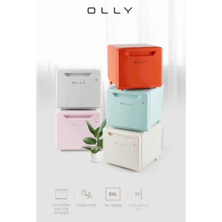 Tủ lạnh mini olly, tủ lạnh đựng mỹ phẩm, tủ lạnh để ô tô, dung tích 24l, nhập hàn, bh 12 tháng, shop hàng đức