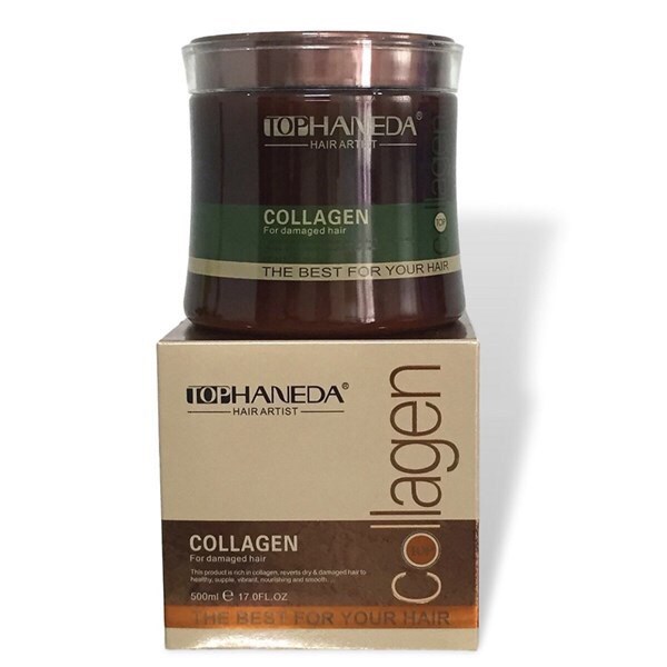 HẤP DẦU PHỤC HỒI TÓC HANEDA COLLAGEN (MẪU MỚI) SIÊU BÓNG TÓC 500ML