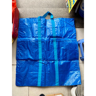Túi bạt xanh có khoá kéo