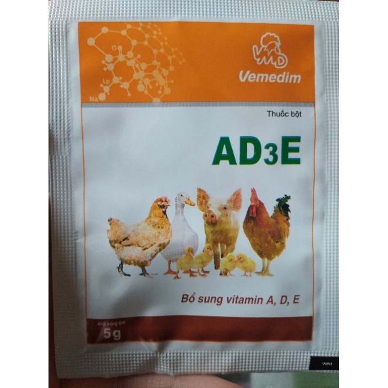 Vitamin AD3E gói 5g