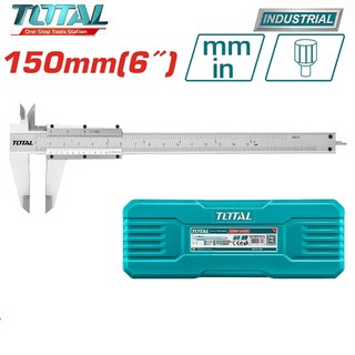 Thước kẹp cơ 0-150mm, chất liệu thép carbon Total TMT311501/TMT312001