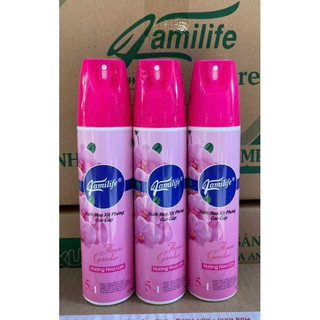 Nước hoa xịt phòng familife 350 ml 2 màu .