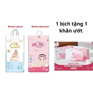 Bỉm quần/dán momo diamond, momo luxury, momo nature hữu cơ s64/m62/m60/l54/xl50/xxl48/xxxl46