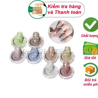 Nhũ rắc flash kim tuyến 8 màu siêu sáng