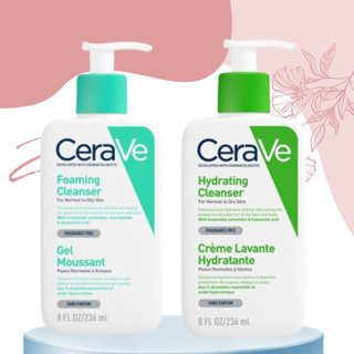 Sữa rửa mặt cerave sạch sâu cho da thường đến da dầu, cho da thường đến khô 236ml