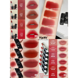Son thỏi Dior Velvet vỏ mới nam châm 3.5g
