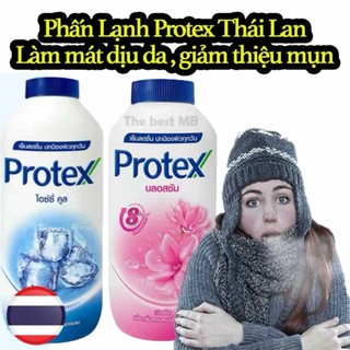 (140gram) 01 chai Phấn Lạnh Protex ICY COOL Thái Lan