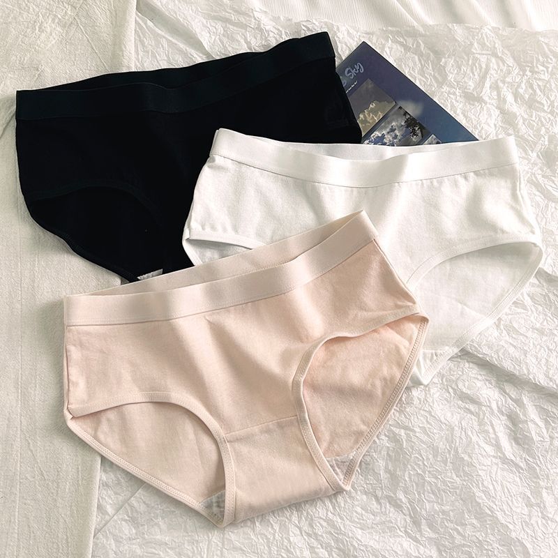Set 5 Quần lót nữ cotton trơn thoáng khí Empress, Combo 5 Quần chip nữ co giãn kháng khuẩn 141 | BigBuy360 - bigbuy360.vn