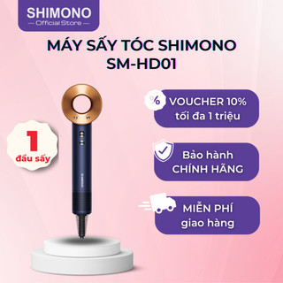 Máy Sấy Tóc Ion Âm Nóng Lạnh SHIMONO SM-HD05 Kém 1 Đầu Sấy Tạo Kiểu Chuẩn Salon Chuyên Nghiệp