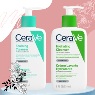 Sữa rửa mặt cerave 236ml dành cho da dầu và da khô