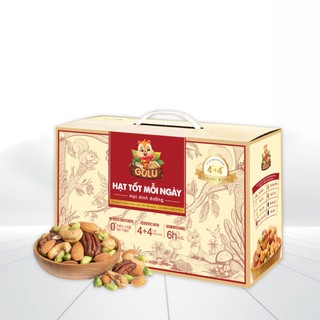 Hạt dinh dưỡng tổng hợp Cân bằng dinh dưỡng với 4 hạt 4 quả GULU FOODS