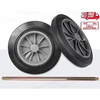 Trục và bánh xe thùng rác 120 lít và 240 lít