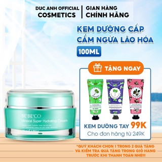 Kem dưỡng  siêu cấp ẩm ngăn ngừa lão hóa, làm mờ thâm nám  - BEBECO MINERAL SUPER HYDRATING CREAM 100ML - DA74