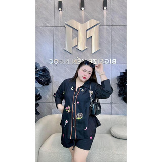 𝗦𝗲𝘁 𝗦𝗼̛𝗺𝗶 𝗧𝗵𝗲̂𝘂 (𝗦𝟭𝟯𝟰 ) Bigsize Yến Ngọc