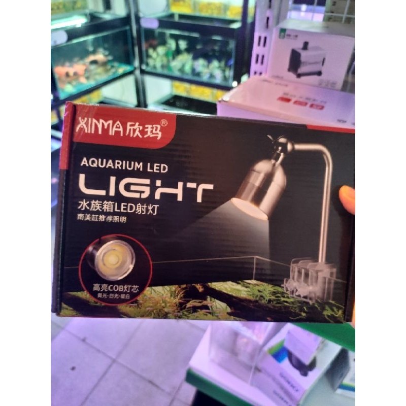 ĐÈN RỌI XIMA 5W/7W CAO CẤP 3 CHẾ ĐỘ MÀU CHO BỂ THỦY SINH