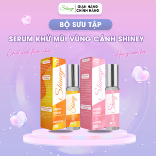 Lăn nách Shiney 10ml hương nước hoa nữ tính khử mùi hôi vùng cánh chiết xuất từ thiên nhiên