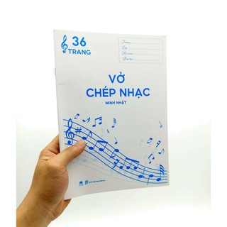 Vở Chép Nhạc 36 Trang ( 17*29cm) - HHB