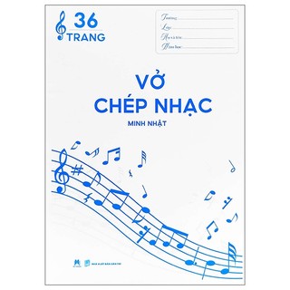 Vở Chép Nhạc 36 Trang ( 17*29cm) - HHB
