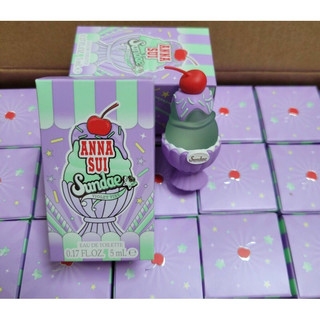 Nước hoa mini ANNA SUI SUNDAE violet vibe, mellow yellow, pretty pink, fantasia pop 5ml