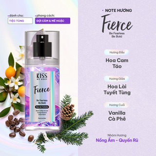Xịt Thơm Toàn Thân Hương Nước Hoa MALISSA KISS hương FIERCE 88ML