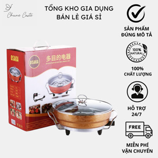 Nồi Lẩu Điện OSAKA 6L - Chào ĐIện Tròn Tiện Lợi (SANNLTO)