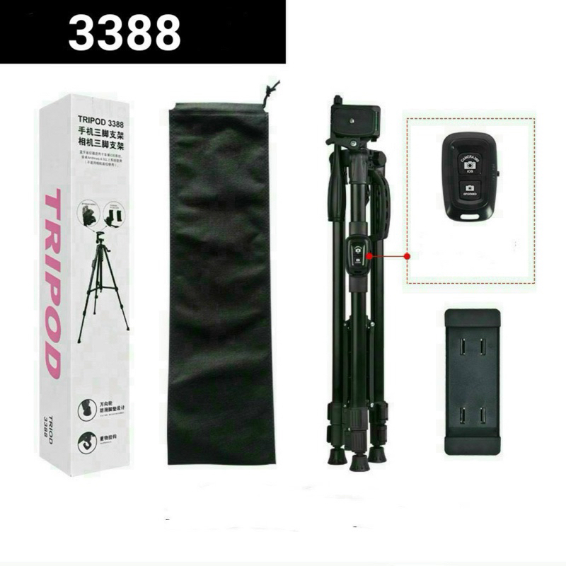 Giá đỡ TRIPOD 3388 đỡ máy ảnh 3 chân cai 1 m7 có bluetooth