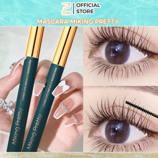Mascara Miking Pretty chuốt mi cao cấp làm cong dài dày mi tự nhiên kháng nước sợi mảnh ZENTOP