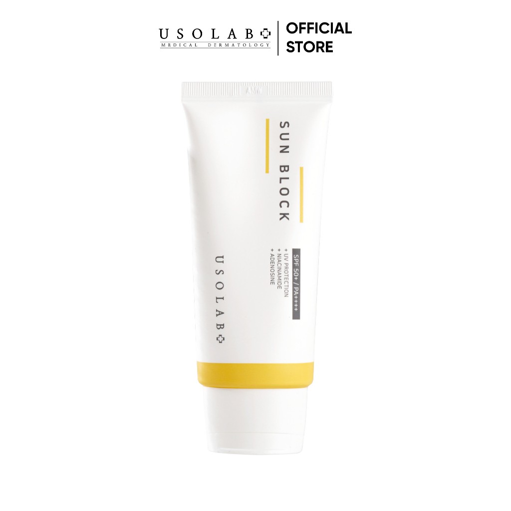 Kem chống nắng, dưỡng trắng Usolab Sun Block Cream SPF 50+ PA +++ 50g