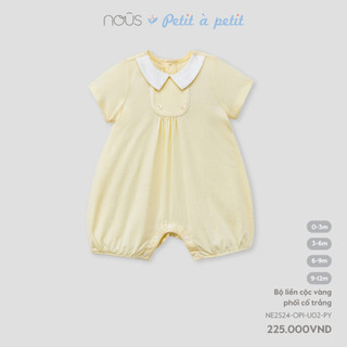  Bộ bodysuit quần áo Nous liền thân cộc họa tiết  in trước ngực nhiều màu cho bé đủ size từ 0 - 12 tháng