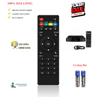 Remote Điều khiển đầu BOX ANDROID TIVI BOX TX3 Mini XS97Q- Hàng chính hãng mới 100% Tặng kèm Pin