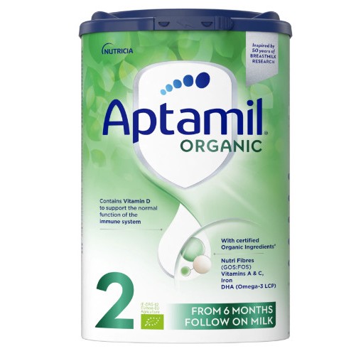 Sữa bột Aptamil Organic Anh hộp 800g