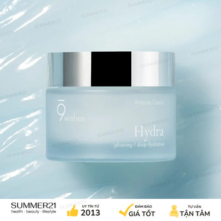 Kem dưỡng ẩm 9wishes hydra ampule cream 50ml
