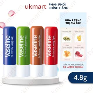 Son Dưỡng Môi Mềm Mại Vaseline Lip Therapy Dạng Thỏi 4.8g