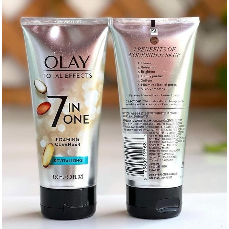 Sữa rữa mặt Olay Total Efects 7 in 1 150ml