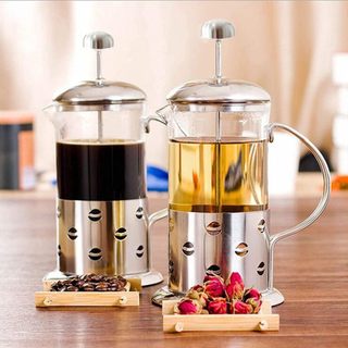Phin nén pha trà, cà phê kiểu Pháp French Press 600ML