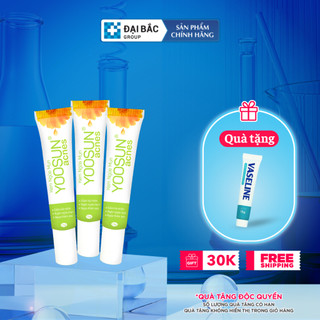 Kem YOOSUN ACNES ngừa mụn xẹp mụn thâm sẹo - Tuýp 15g - Combo 3 Tuýp