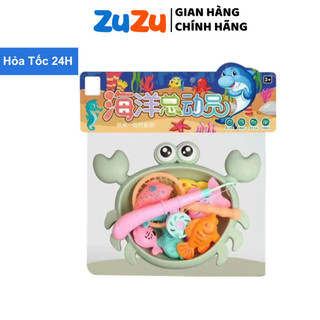 Đồ chơi câu cá hình con cua, đồ chơi cho bé quà tặng bé trai bé gái trẻ em