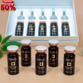 Tinh chất tế bào gốc tái tạo da yobecell hàn quốc hộp 5 lọ