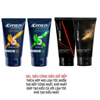 Gel tạo kiểu tóc x men - sáp vuốt tóc nam xmen strong 150g