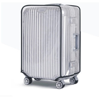 Bọc vali chống nước chống xước - bọc vali nhựa trắng trong suốt full size 20-24