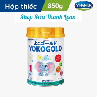 (HSD T11-2027) (CÓ TÍCH ĐIỂM) COMBO 2 LON SỮA BỘT YOKOGOLD 1 850G (CHO TRẺ TỪ 0 - 1 TUỔI).