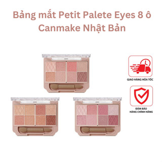  Bảng phấn mắt Canmake Petit Palette Eyes 8 ô kèm cọ nội địa Nhật Bản 