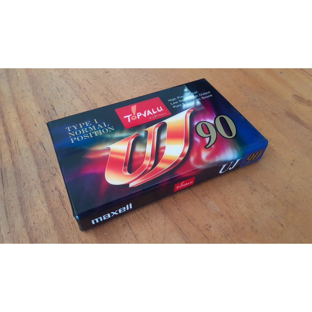 Băng Cassette MAXELL  90 - Hàng mới nguyên seal Nhật Bản