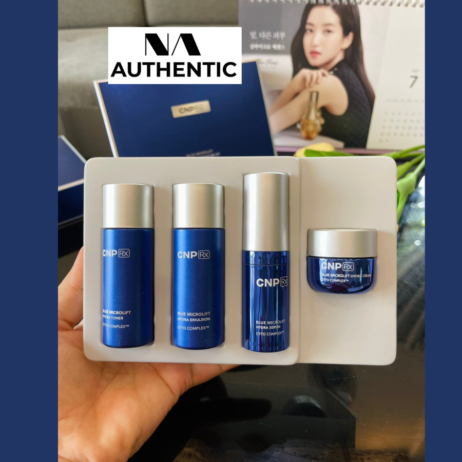 Sét mini cấp nước phục hồi da Blue Microlift hydra CNP(Rx) serum - THUYTRAMOHUI
