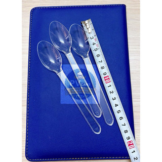 Muỗng nhựa mica cứng dài 16,5cm (set 20c), Nĩa 16cm (set 30c)