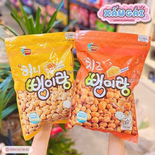 Bắp rang , bỏng ngô hàn quốc vị phô mai 250gr / vị mật ong 500g
