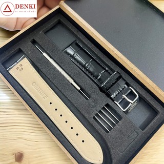 Dây đồng hồ – Dây Da đồng hồ Orient  Khóa cài  Dây Có LOGO 