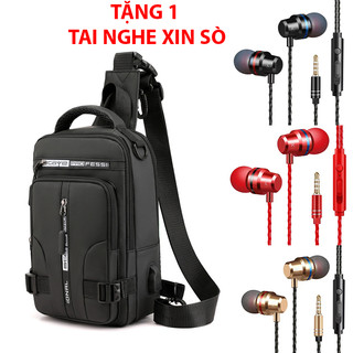 Túi Đeo Chéo Hộp Chữ Nhật CDC2 5 Ngăn tiện dụng , Polyester Cao Cấp Chống Nước